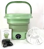 8L Folding Portable Washing Machine, 3 Modes Electric