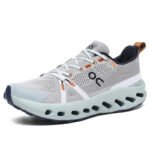 On Men's Road Running Trainers Mesh Breathable Flats