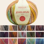 Sirdar Jewelspun Aran Knitting Yarn 200g All Shades
